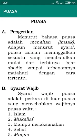 AL-IMAN Panduan Keagamaan SMPN 6 Kota Probolinggo Screenshot 3