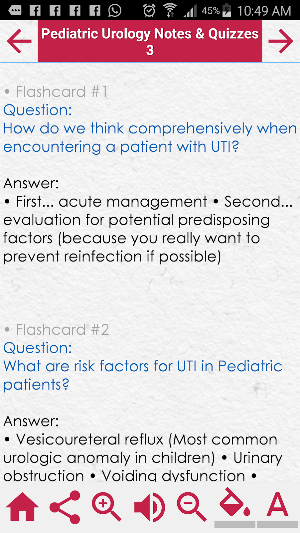 Pediatric Urology Notes & Quiz Screenshot 2