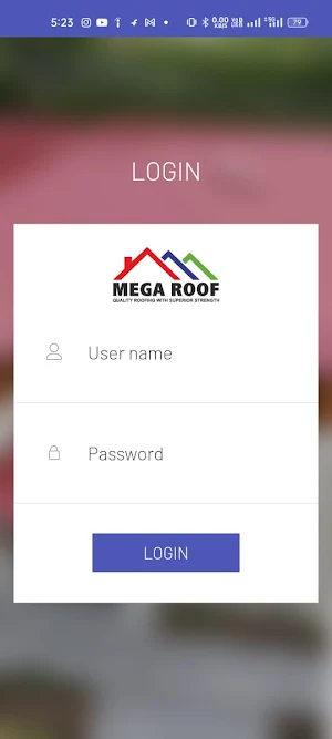 Mega Roof MIS Screenshot 0
