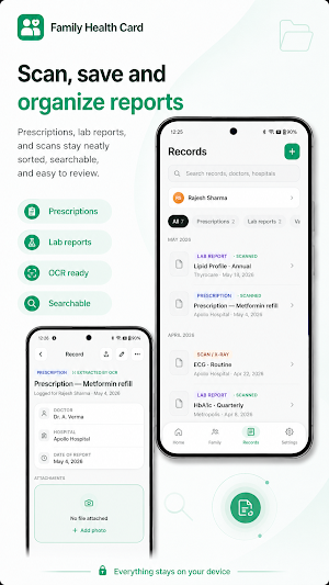 Family Health Card Screenshot 2