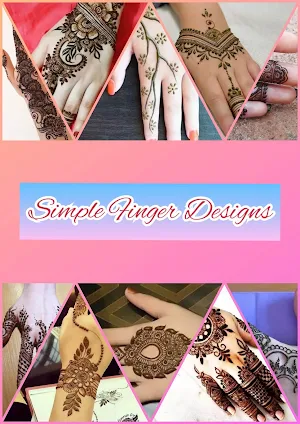 Finger Mehndi Designs Screenshot 2