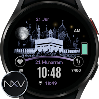 Kaaba Digital watch face NXV50
