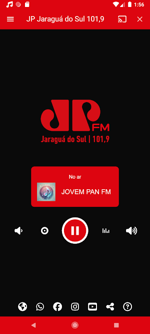 Jovem Pan Jaraguá do Sul 101,9 Screenshot 0