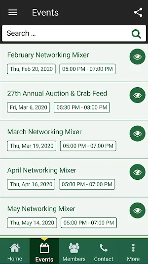 Milpitas Chamber Screenshot 2