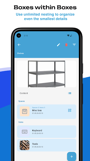 Where Are My Things? Organizer Screenshot 2