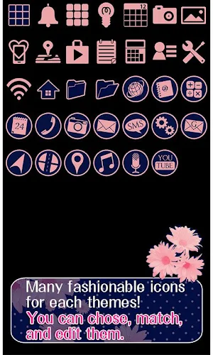Blueberry and Daisy Wallpaper Screenshot 3