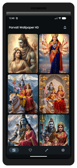 Goddess Parvati Wallpaper 4K Screenshot 1