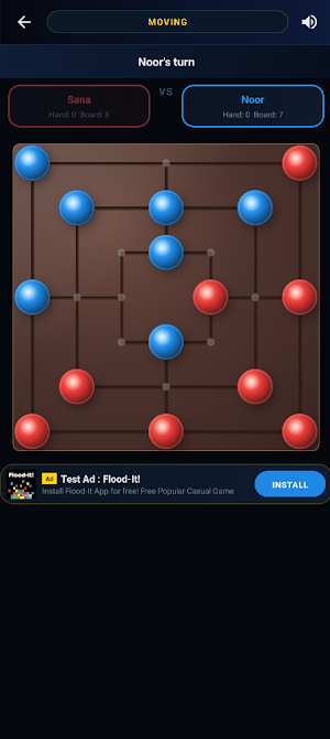 Morris Line Master Game Screenshot 2