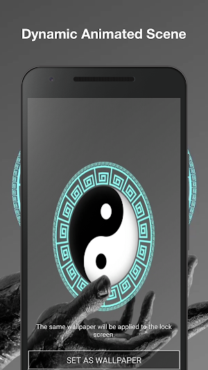 Yin Yang Live Wallpaper Screenshot 1