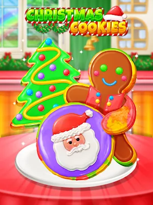 Christmas Unicorn Cookies & Gingerbread Maker Game Screenshot 3