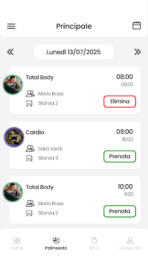 BeReady Palestra Screenshot 3
