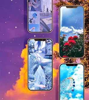 Cute Aesthetic Wallpapers Screenshot 1