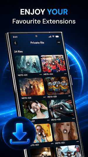 Orbit: Private Video Browser Screenshot 0