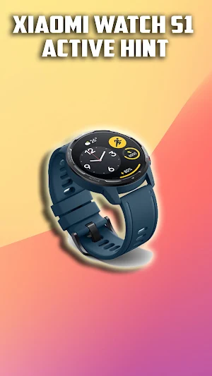 Xiaomi Watch S1 Active Hint Screenshot 0