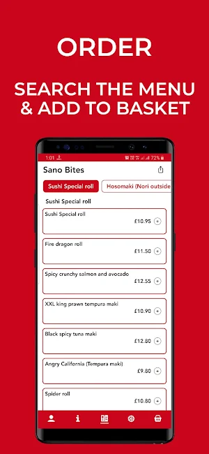 Sano Bites Screenshot 1