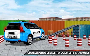 Police Jeep Spooky Stunt Parking 3D 2 Screenshot 1