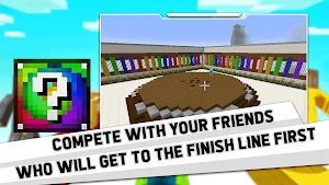 Lucky Block Race Mod for MCPE Screenshot 3