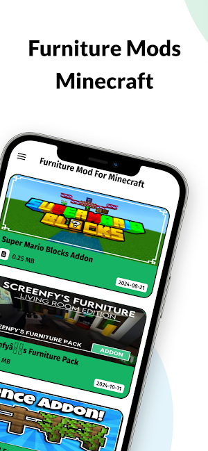 Furniture Mod For Minecraft Screenshot 0