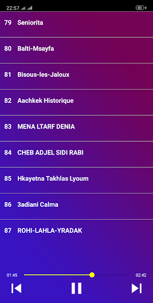 أغاني راي 100 أغنية jdid aghani ray Screenshot 1