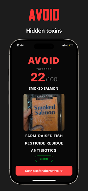 ToxScan - Food Scanner Screenshot 1