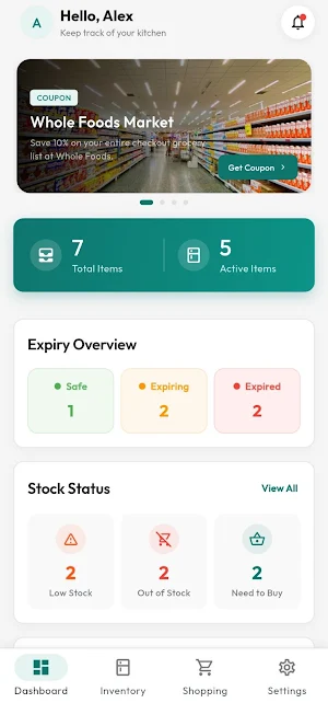Kitchen Hub - Smart Pantry Screenshot 1
