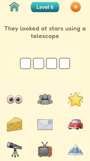 Emoji Sentence: Brain Puzzle Screenshot 1