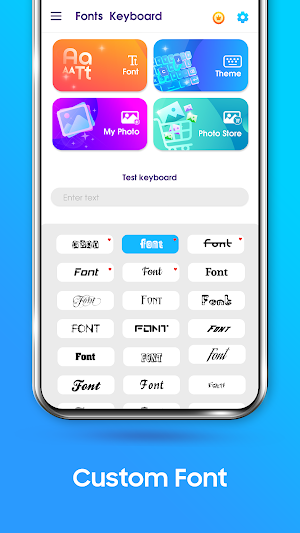 Fonts Keyboard: Stylish Fonts, Emojis, Themes Screenshot 2
