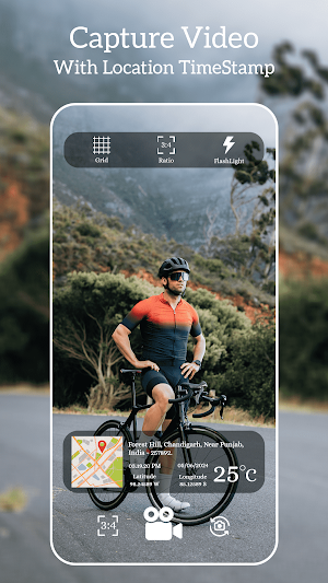 GPS Camera : Gps Map HD Camera Screenshot 1