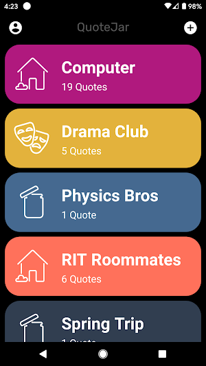 QuoteJar Screenshot 0