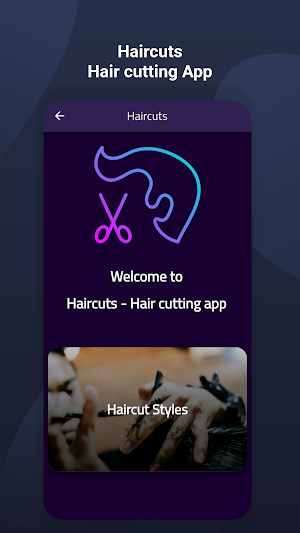Haircuts - Hair Cutting Screenshot 0