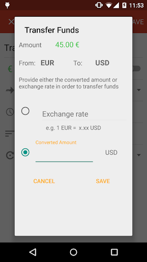 GnuCash Pocket Screenshot 3