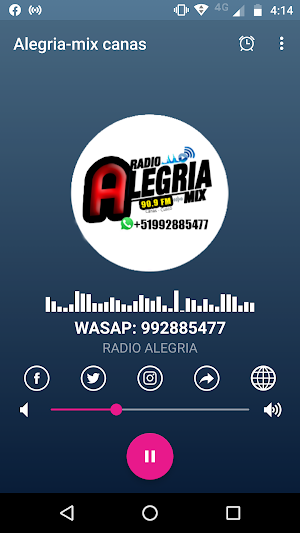 Radio Alegria Mix Canas Screenshot 0