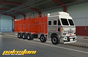 Pakistani Truck Mod Bussid Screenshot 0