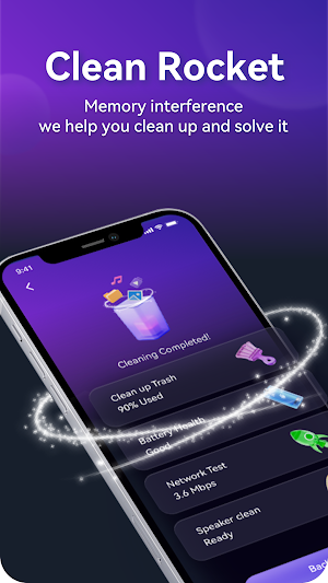 Clean Rocket - Phone Cleaning Screenshot 3