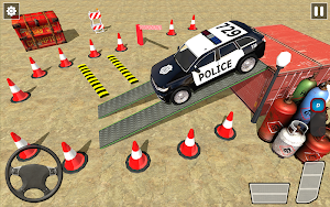 Crazy Traffic Police Car Parking Simulator 2019 Screenshot 1