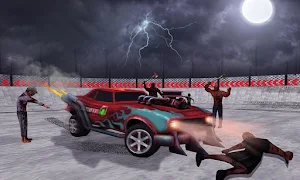 Zombie Attack Monster Car Survival Screenshot 0