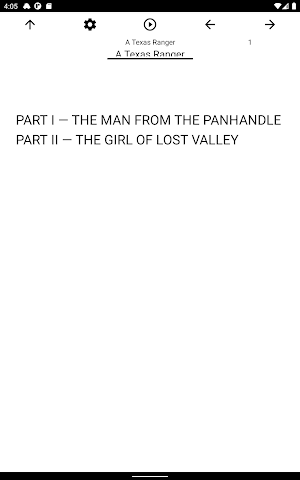 Book, A Texas Ranger Screenshot 2