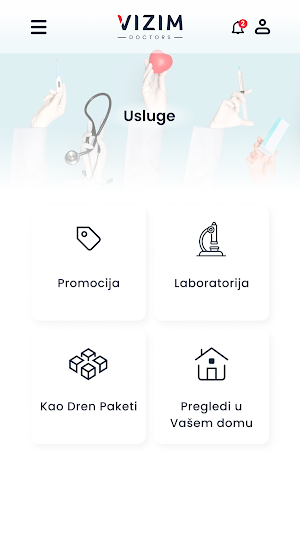 Vizim homecare Screenshot 1