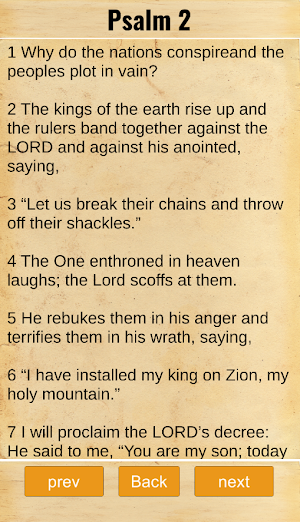 Book of Psalms Offline Screenshot 2