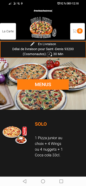 Bella Pizza Aubervillers Screenshot 2