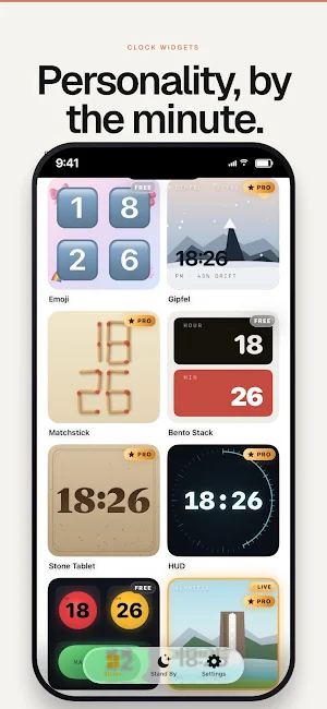 Clock Widgets: Flip & Digital Screenshot 3