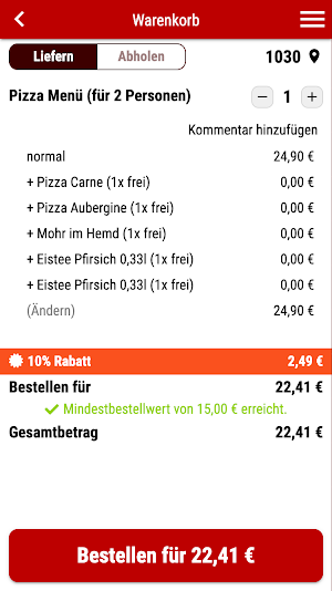 La Amore Pizzeria Screenshot 1