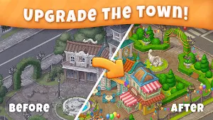 CityMix: Solitare & Town Story Screenshot 3