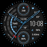 ZKin Watch Face Simple Blue