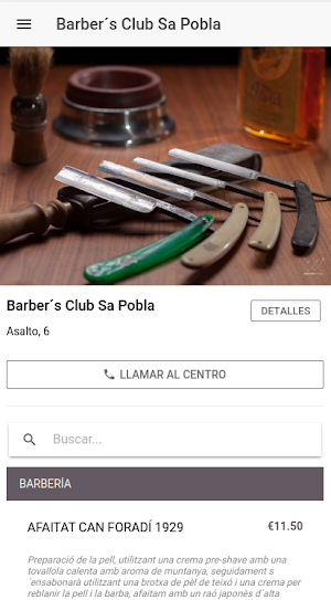 Barbers Club Sa Pobla Screenshot 0