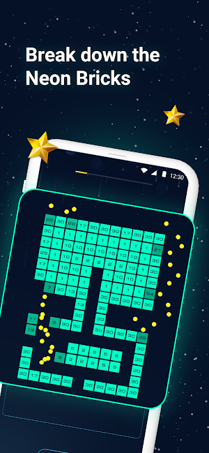 Neon Bricks Breaker Screenshot 0