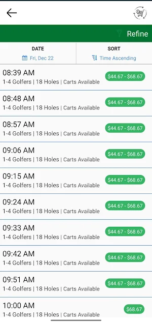 Plum Creek Golf Club Screenshot 1