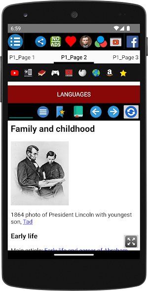 Abraham Lincoln - Biography Screenshot 2