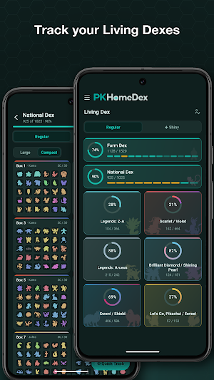 PKHomeDex: Living Dex Tracker Screenshot 1