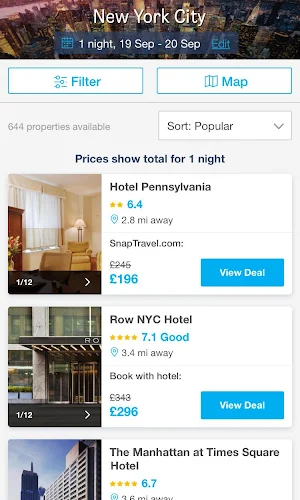 Weekly Hotel Deals: Extended Stay Hotels & Motels Screenshot 2